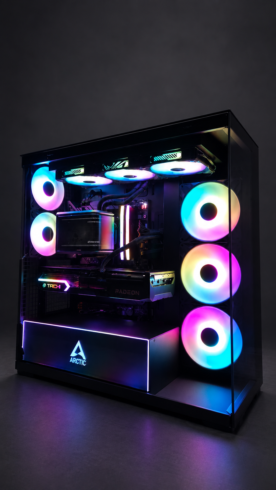 Aurora Spectrum présenté sur fond studio