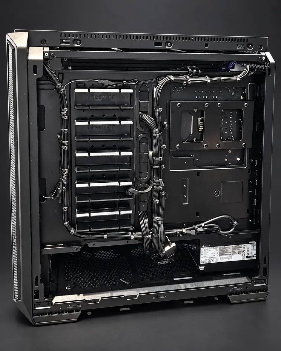 Câblage arrière du PC Nao KartSim en studio