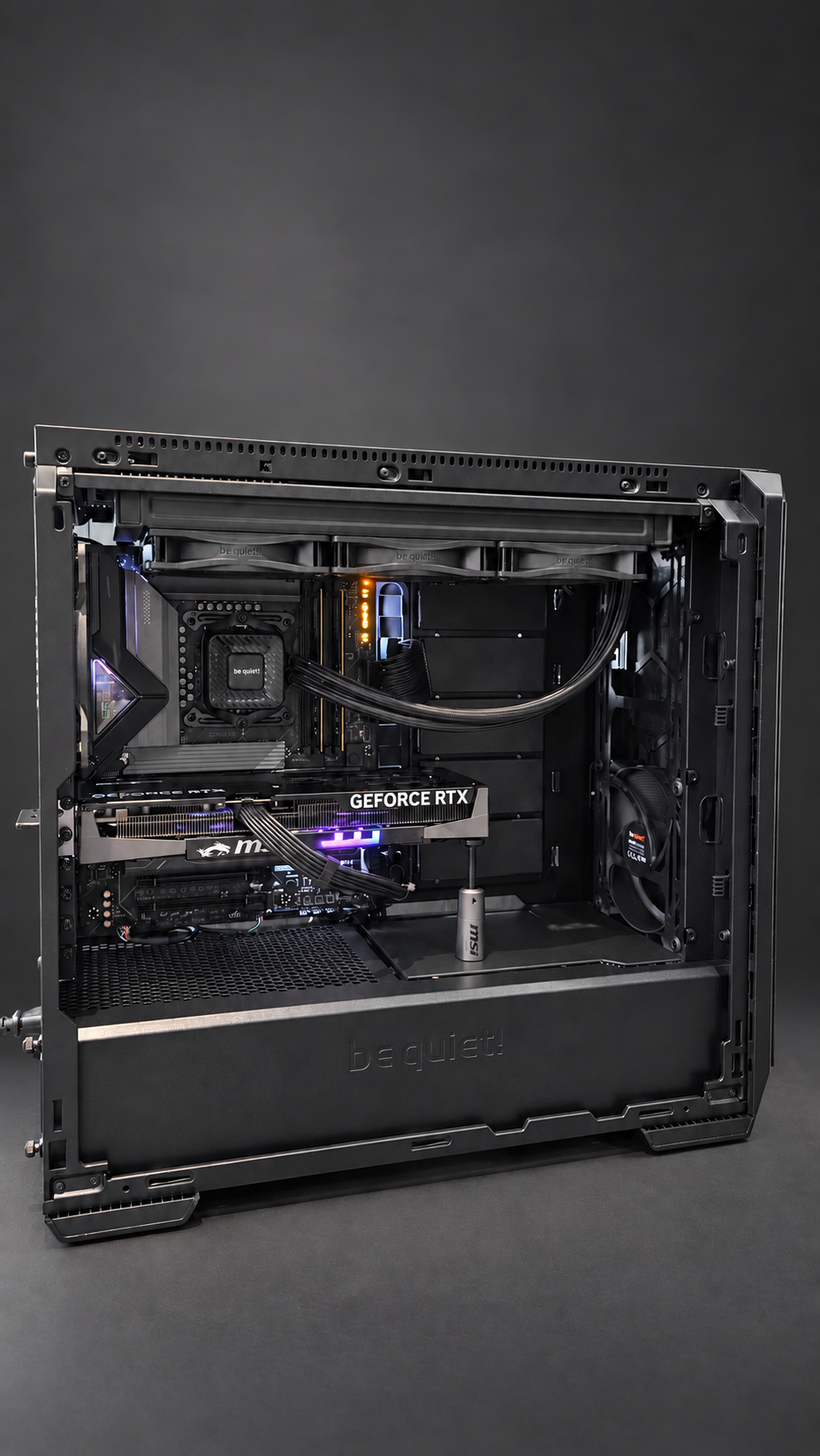 Intérieur du PC Nao KartSim en studio