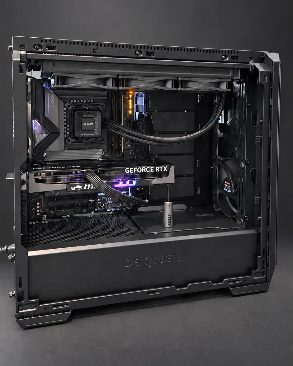 Intérieur du PC Nao KartSim en studio